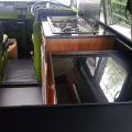 Camper-units-Cherry-finish-with-gloss-black-worktop-