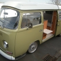 VW bay window interior