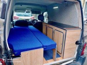 pull out bed micro camper
