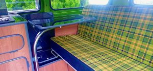camper van swivel table