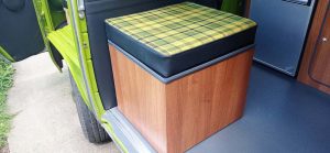 vw camper van storage box